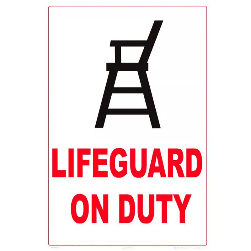 LIFE GUARD ON DUTY