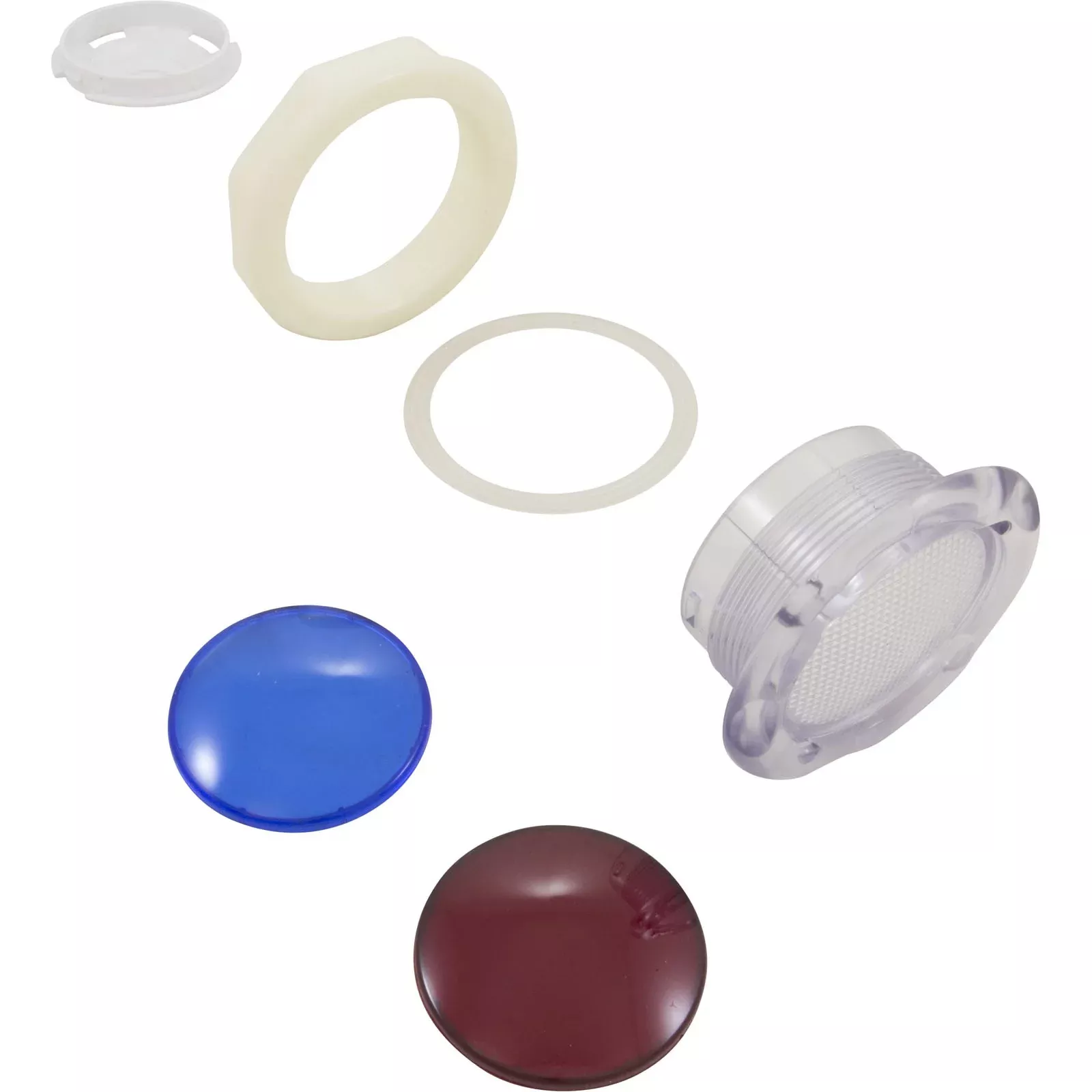 Light Wall Fitting, WW, 3-3/4" Hole Size, w/Lens, Reflector : 630-K005