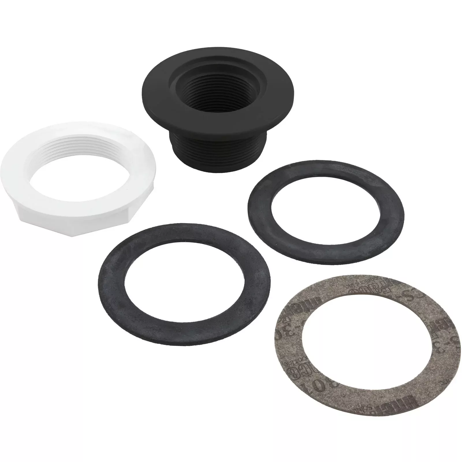 Locknut Fitting (Black)- SP1023BLK