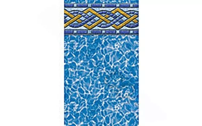 Luvari™ Liners LA5RB2400BR8PRX 24' Brighton Prism Round Above Ground EZ-Bead Vinyl Liner with 48" Wall