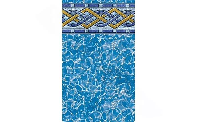 Luvari Liners LA5RB3000BR2PRX 30' Brighton Prism Round Above Ground EZ-Bead Vinyl Liner with 52" Wall