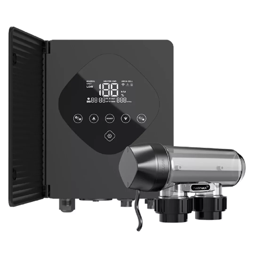 Madimack InverCHLOR Salt System MC250 for 25K Gallon Pools, MC200NA