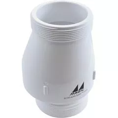 Magic Plastics Check Valve, Magic, 2" ACME Fine Thd, 1/2lb, White | 0823-20RT