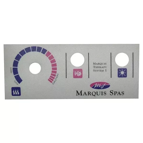 Marquis Baker Hydro Therapy 2-Button Overlay 650-0014