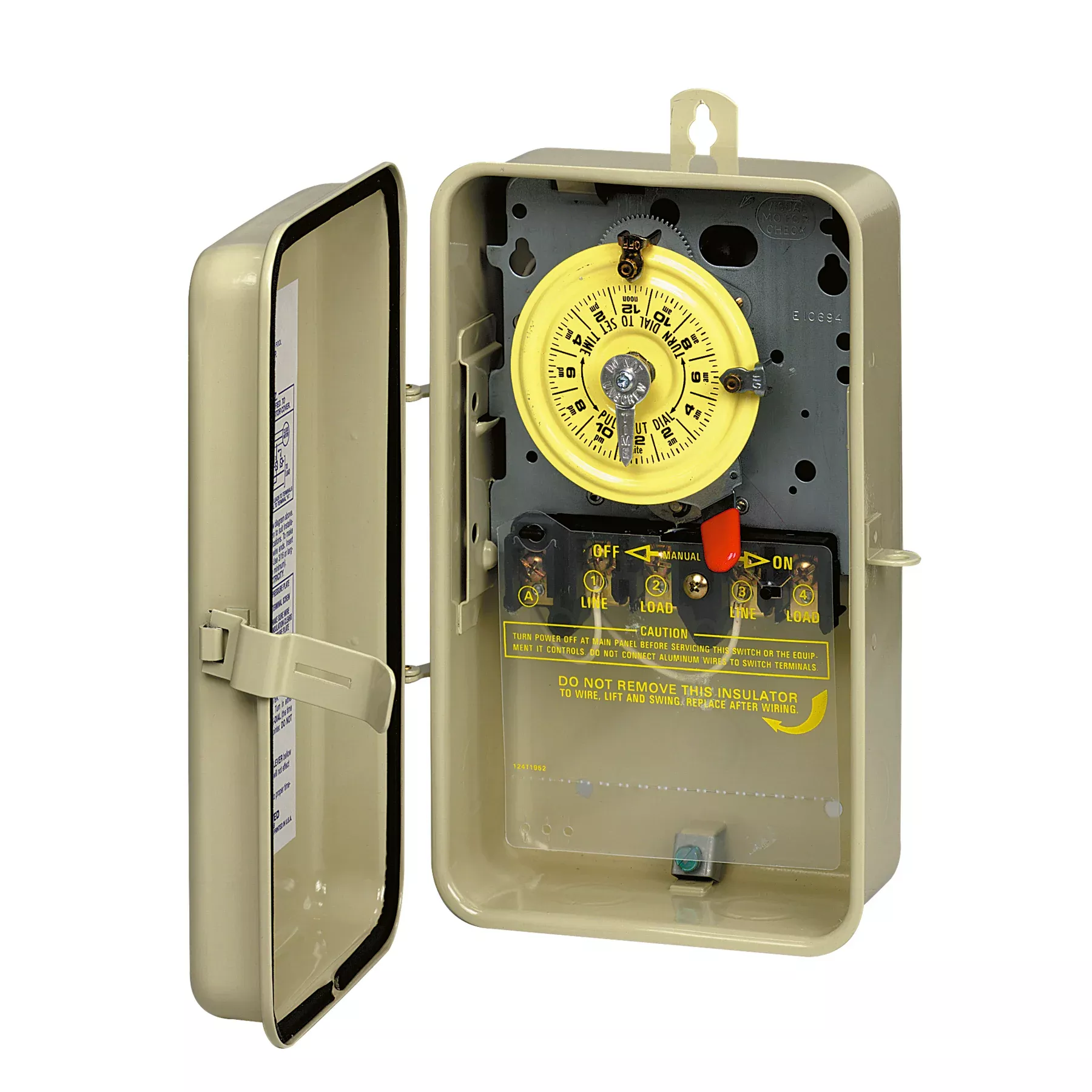 MECHANICAL TIMER - STEEL BOX