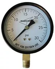 MOUNT PLASTIC PRESSURE GAUGE