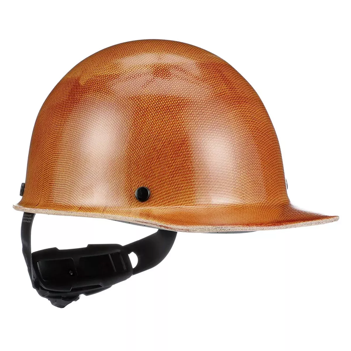 MSA Skullgard Cap Style Safety Hard Hat with Suspension – Non-Slotted Cap, Made of Phenolic Resin, Radiant Heat Loads up to 350F | Staz-On Pinlock Suspension
