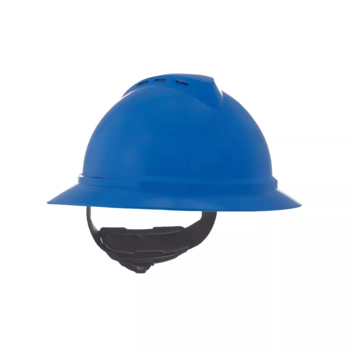 MSA V-Gard 500 Slotted Full Brim Protective Hard Hat
