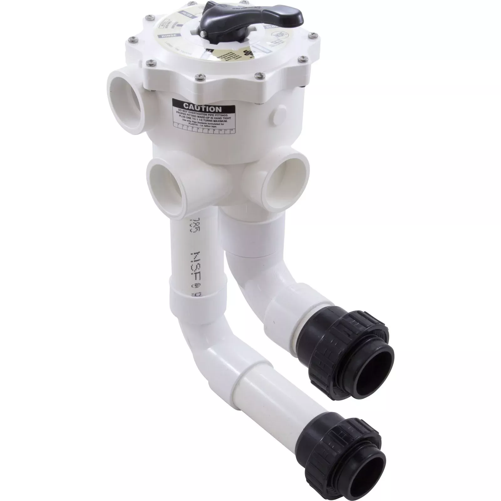 Multiport Valve Waterway Side Mount 2" Slip with Unions WVD002