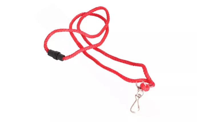 Namify 51B-LR-H Break-Away Neck Red Lanyard