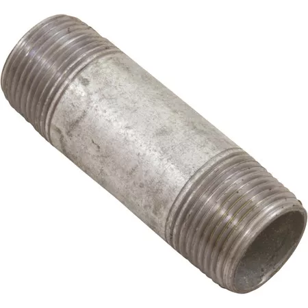Nipple, Galvanized, 3" x 3/4" Male Pipe Thread- ZNG043