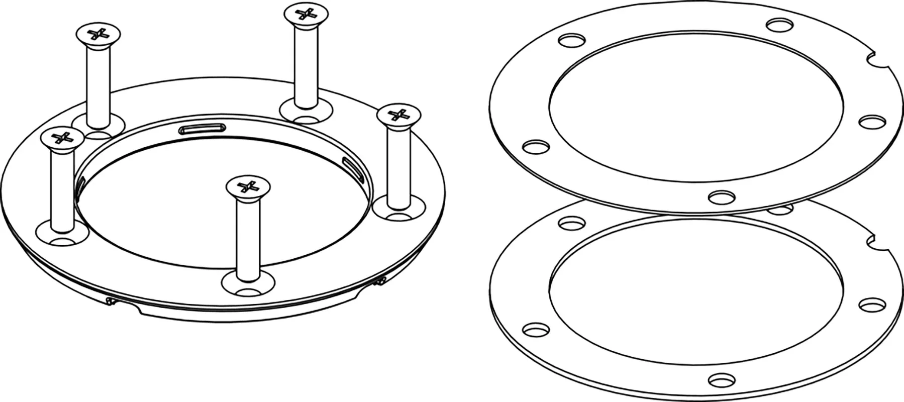 NOZZLE SINGLE HEAD KIT PARTS