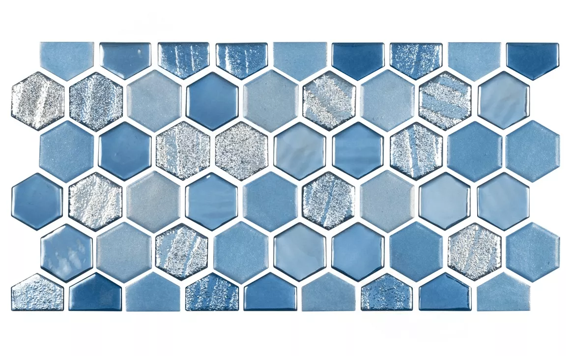 NPT SGA-COBALTO Sea Glass Border Cobalto