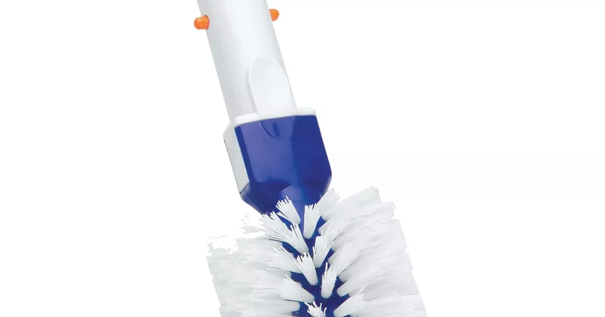 Ocean Blue Corner Brush | 110050