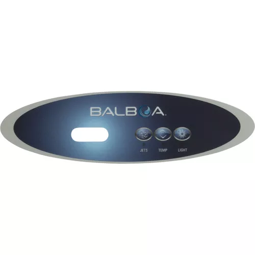 Overlay, Balboa Water Group MVP260/VL260, Jet/Temp/Light : 11724