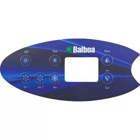 Overlay, Balboa Water Group, Vl702S, 2 Jets, Aux- 11894