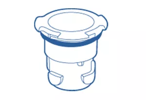 Paramount PCC2000Step Nozzle Pressure Test Plug w/ O-Ring - #004-552-1642-00