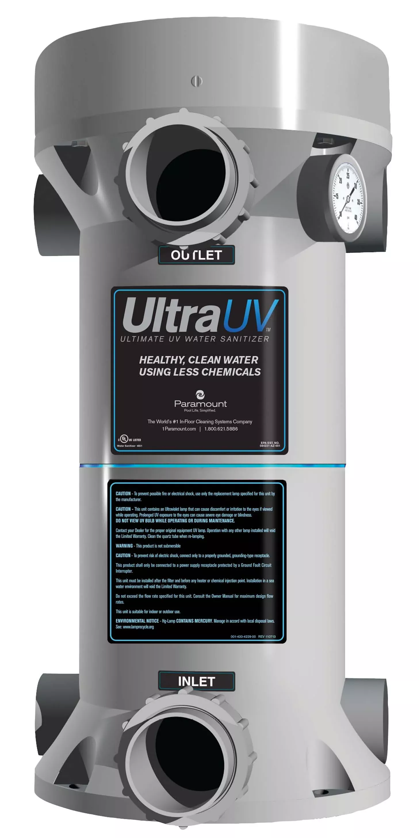 Paramount UV 120V System