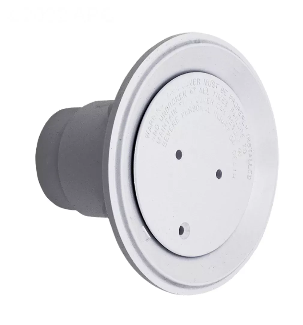 Pentair 08417-0000 2″ Adjustable Floor Inlet Fitting, White