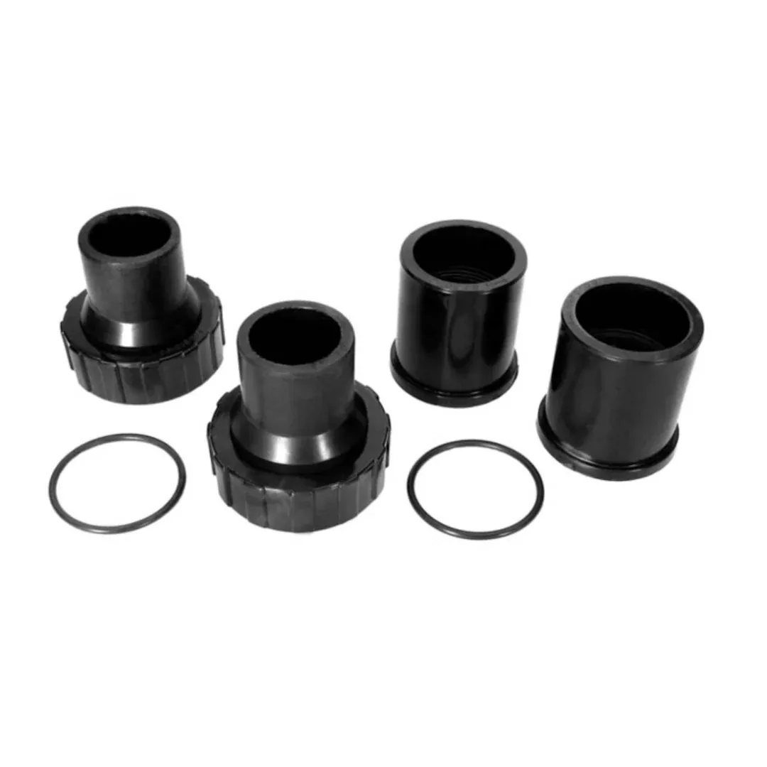 Pentair 1.5″ x 2″ Black Bulkhead Union Set for Clean & Clear Plus Cartridge Filter 98960311