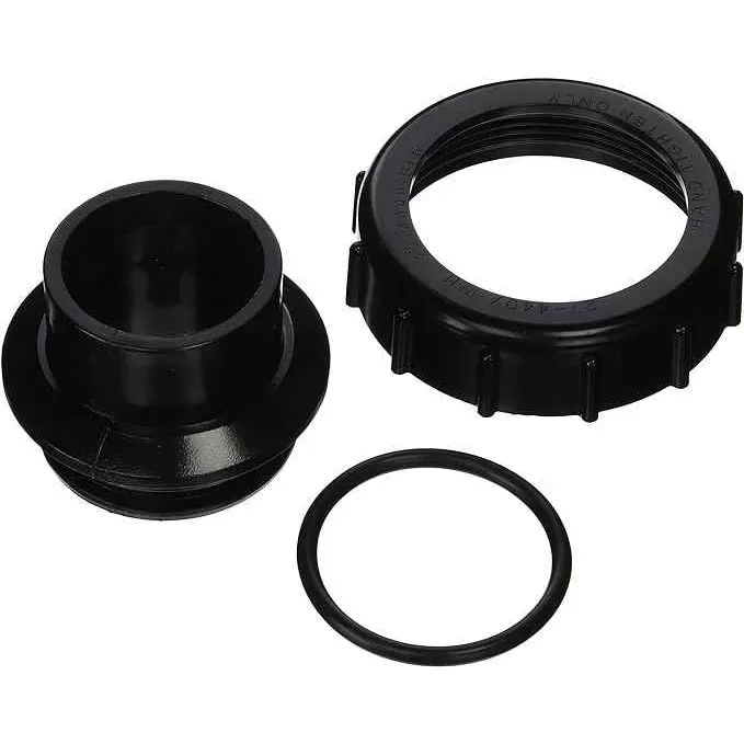 Pentair 1.5″ x 2″ Clean and Clear Plus Black Valve Adapter Kit || 270004