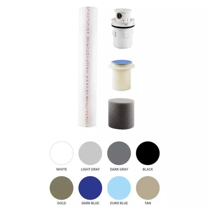 Pentair 221003 G4V Complete Pop-Up Cleaning Head with Riser, Dark Gray