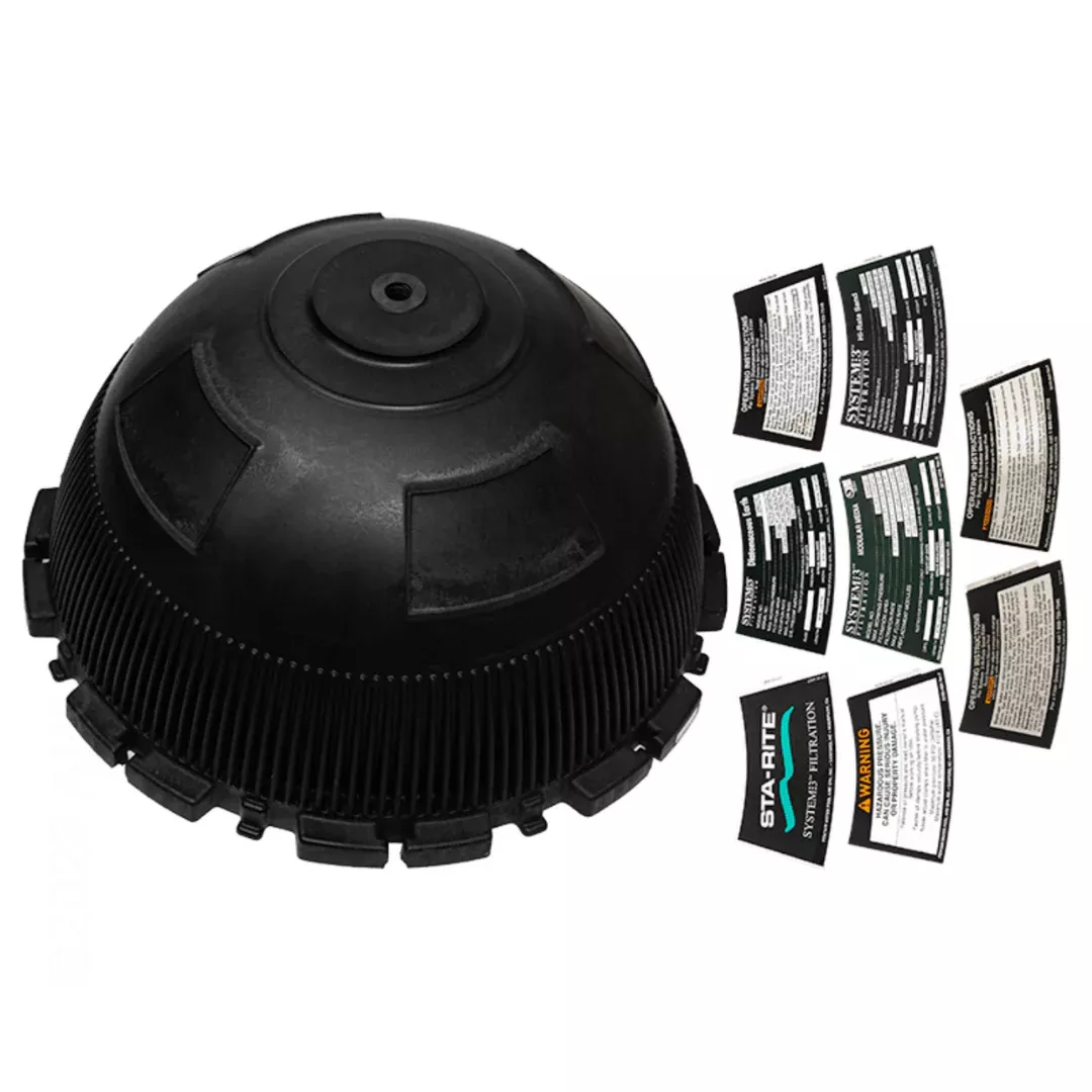 Pentair 24851-9001 Upper Half Tank Top for 25″ System:3 Filters