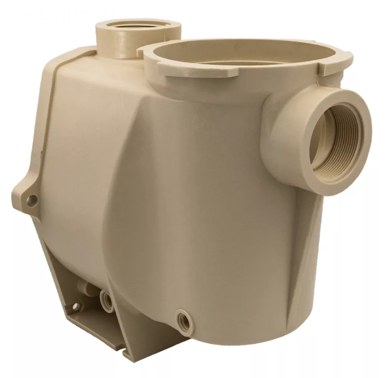 Pentair 350015Z Almond WhisperFlo Strainer Pot Volute Only