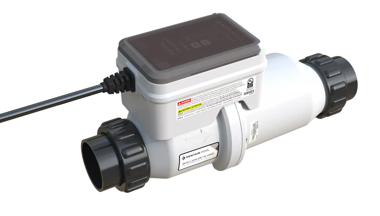 Pentair IntelliChlor Plus40 Replacement Salt Chlorine Generator- Up to 40k Gallons | 523735-EC