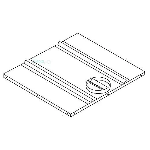 Pentair MegaTherm 600 Top Panel Assembly | 10535702