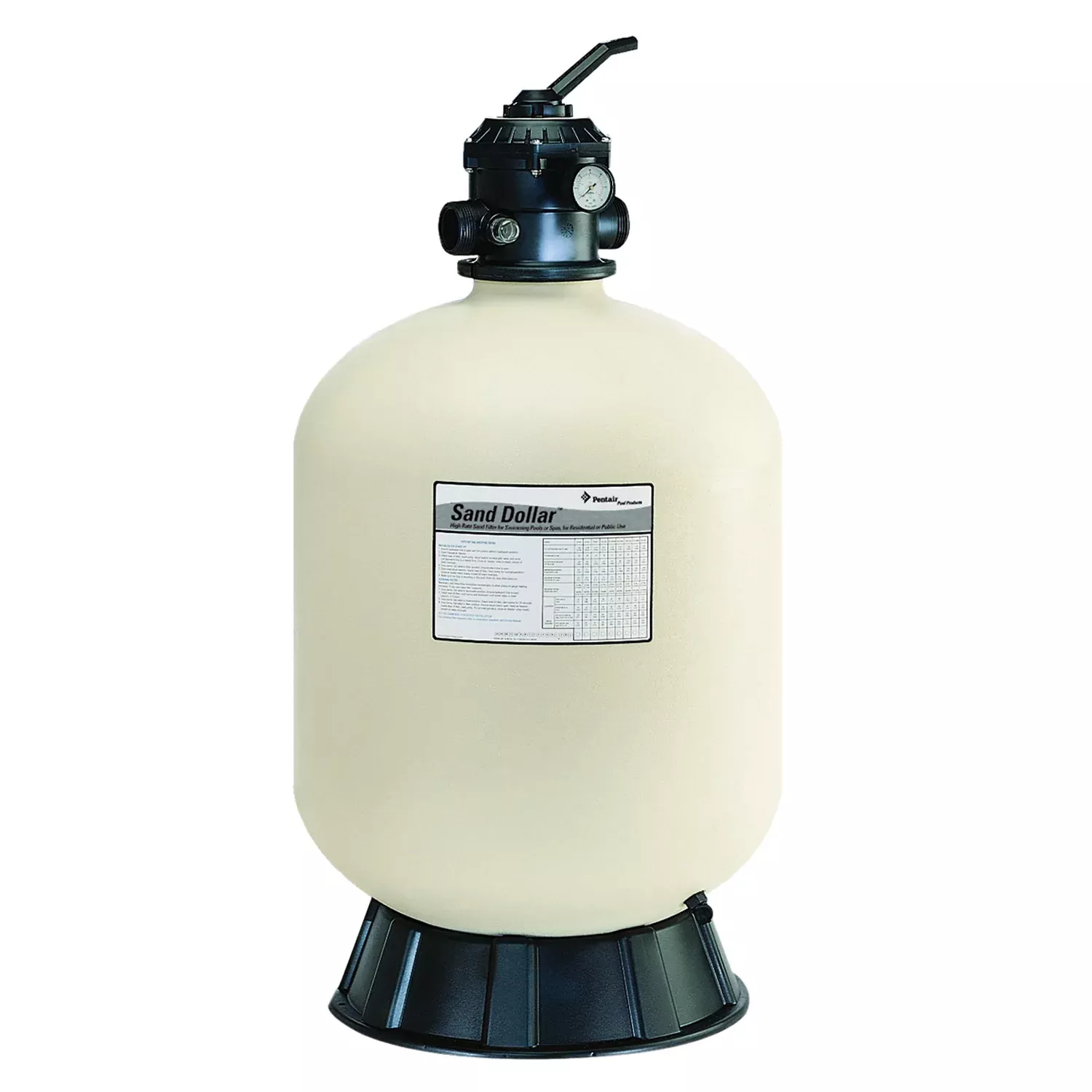 Pentair SD80 Sand Filter 2" Va