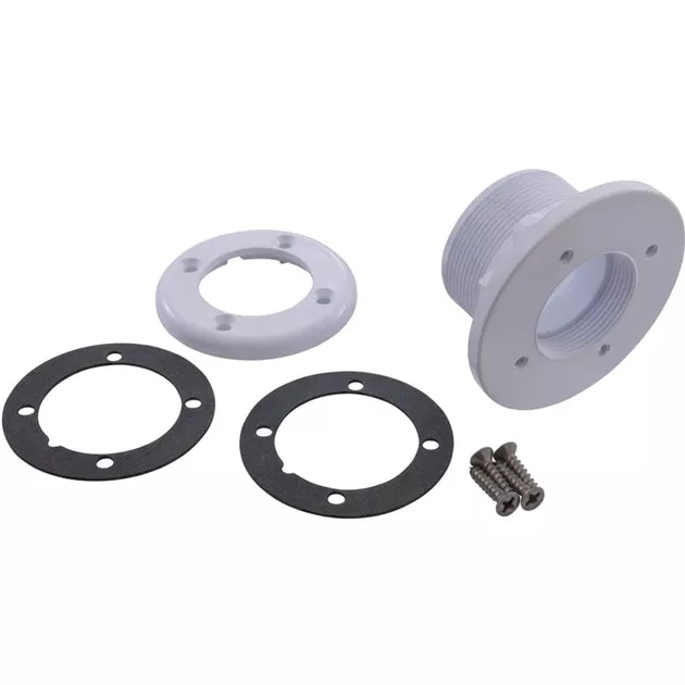 Pentair Standard Body Return Fitting 1-1/2" Threaded x 1-1/2" Socket White | 542429