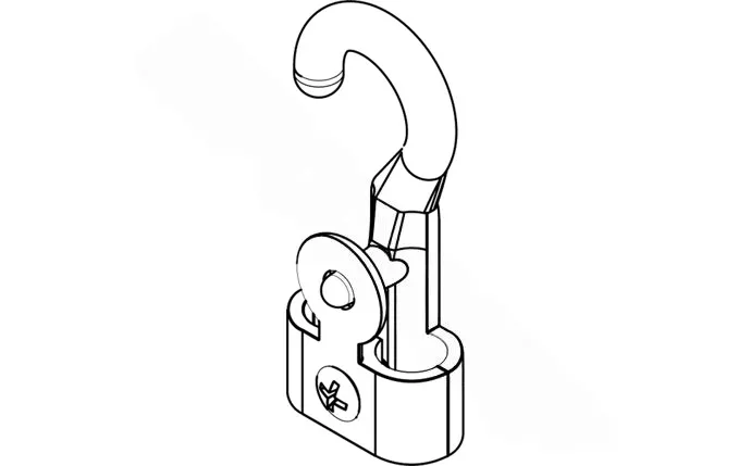 Perma-Cast PH-52H 3/8″-.5″ LOOP TYPE CPB ROPE HOOK