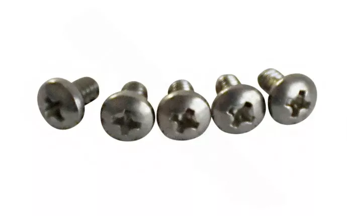 Polaris 4-40 x 3/16″ Gray SS Pan Head Screw for Polaris Pool Cleaner 5 Pack C30