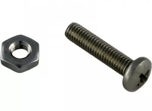 Polaris Screw Withnut, 10-32 X 7/8" Ss | C75