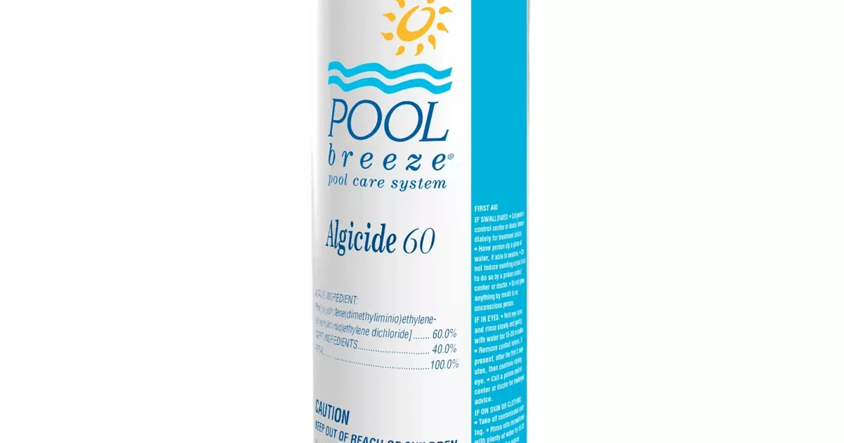 Pool Breeze Algaecide 60, 32 oz Bottle | 88541