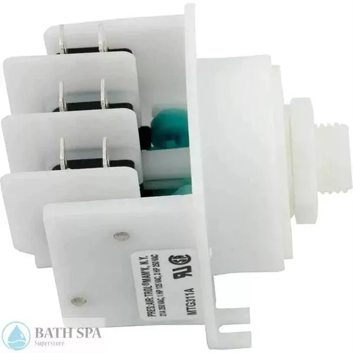 Pres:Air:Trol - FF Switch, Thd Ctr Spout, Green Cam (MTG311A)