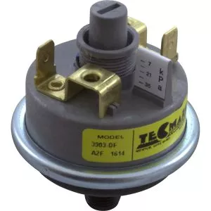 Pressure Switch 3903-DF, 1A, Tecmark, 1/8"mpt, SPST, Field Adj : 3903-DF
