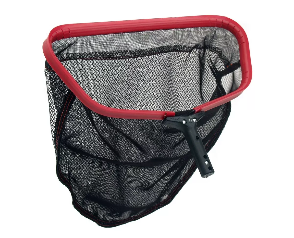 Purity Pool RBRB Red Baron 20-Inch Professional Leaf Rake, Rag Bag Model – Set 3