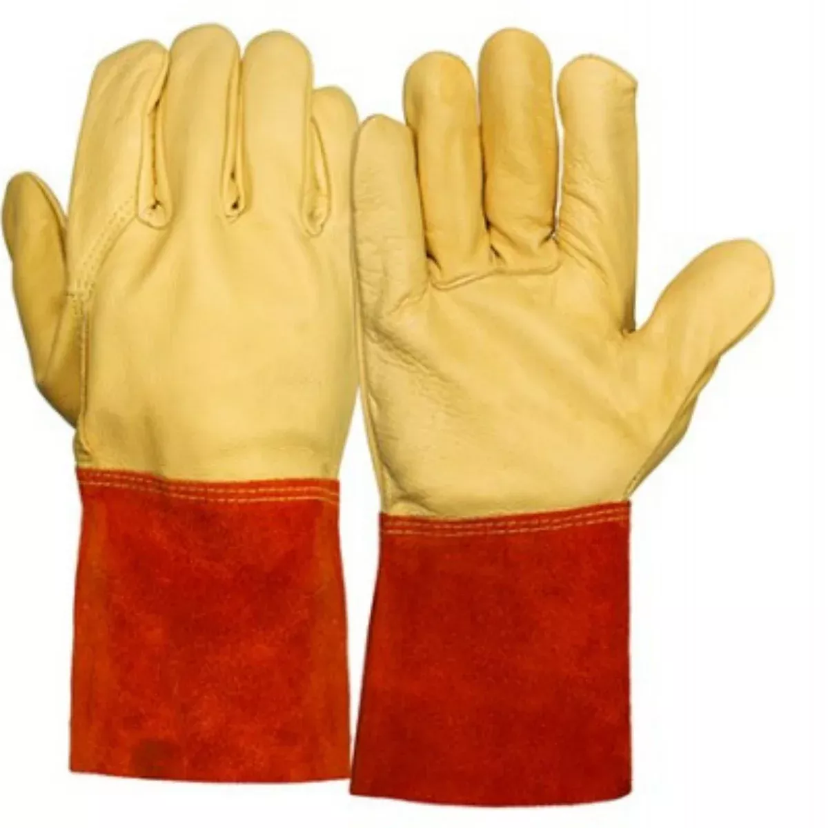 PYRAMEX- GL6001W Series : Grain + Split Cowhide Leather Welding Glove