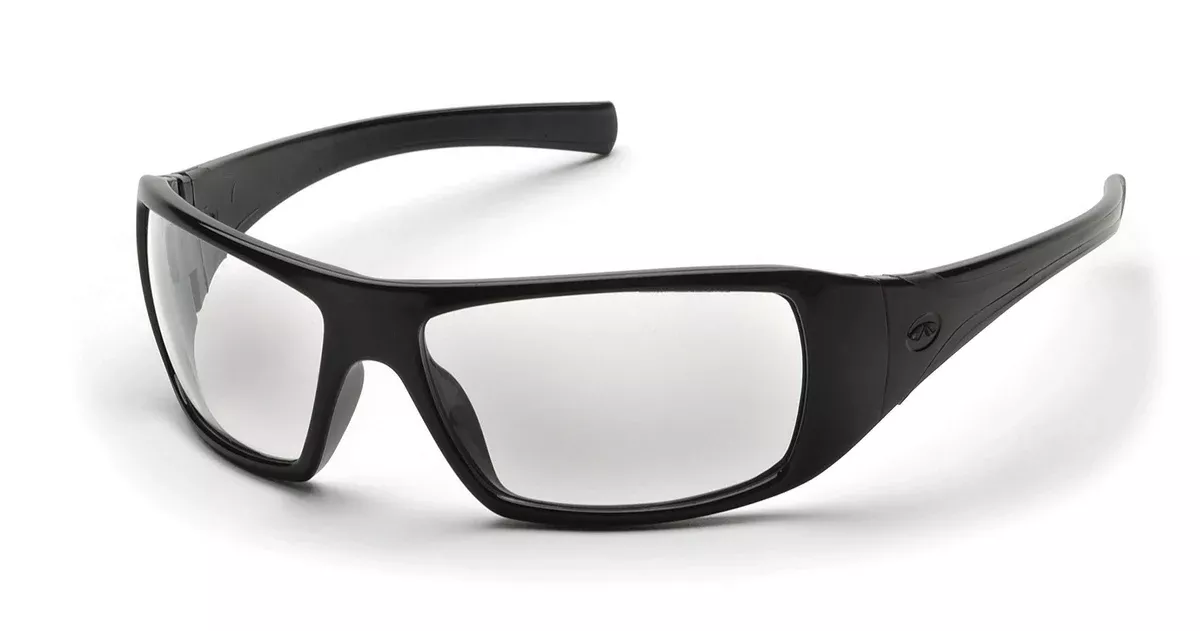 Pyramex Goliath Safety Eyewear Black Frame