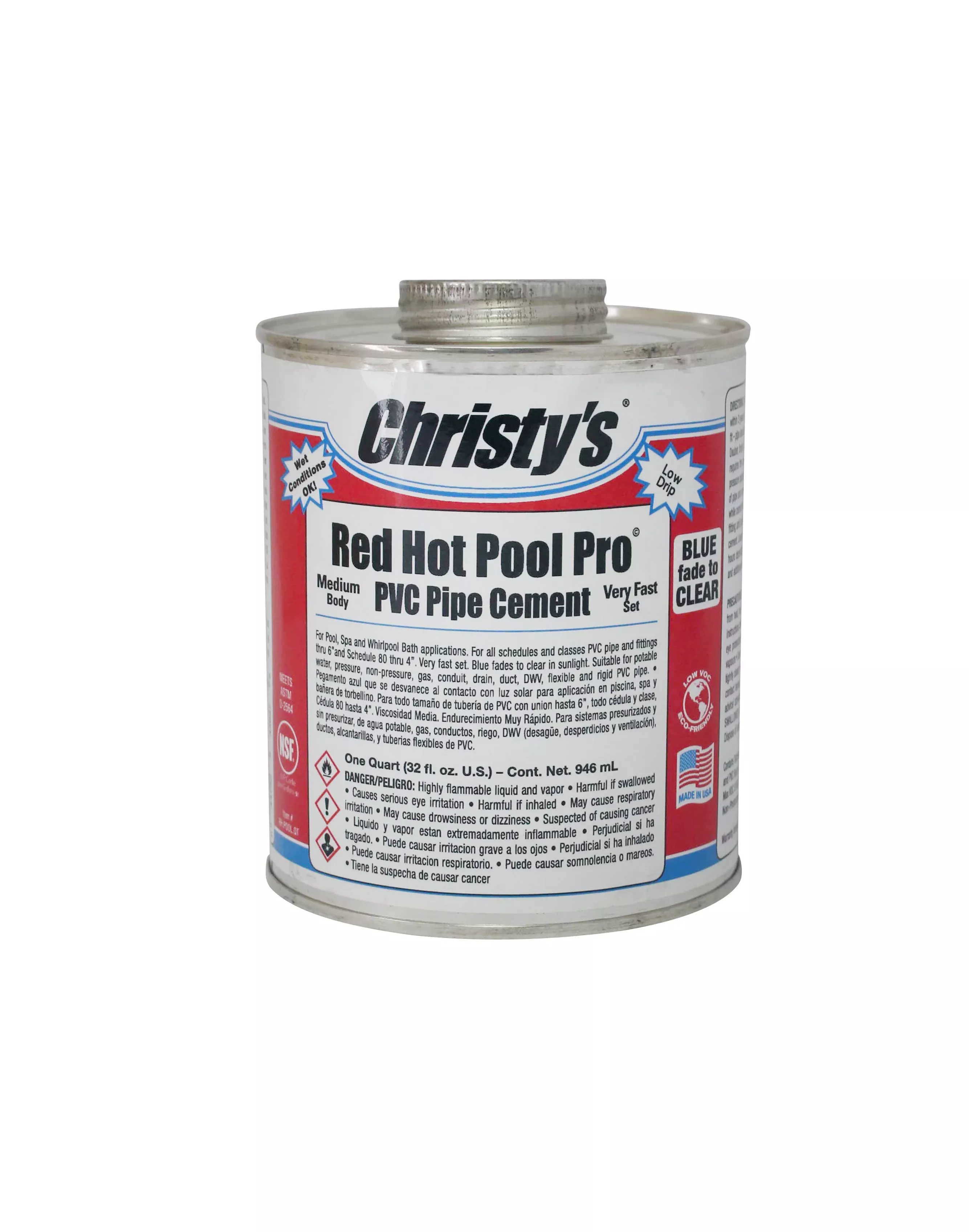 QT POOL PRO PVC CEMENT LV