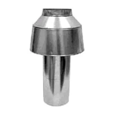 Raypak 266A/267A D-10 Residential Pool Heater Indoor Drafthood, Stack Top 7” | 009839