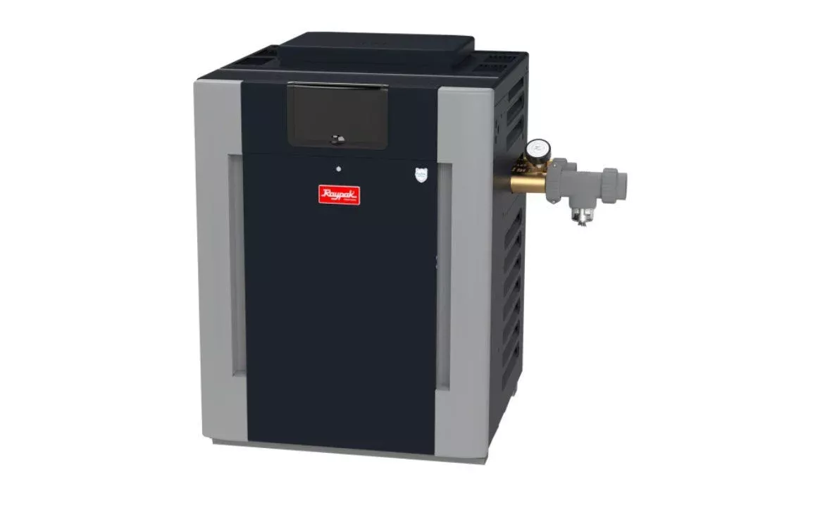 RAYPAK 406A Digital Natural Gas Heater #50 0-2K 17374