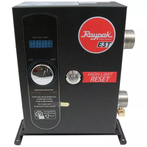 Raypak Digital E3T 18KW Electric Spa/ Hot Tub Heater | 100-10000665