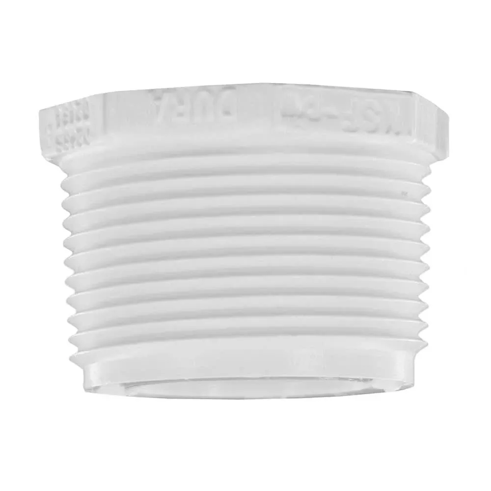 Reducing Bushing, 1-1/4 x 1" MIPT x FIPT PVC Schedule 40