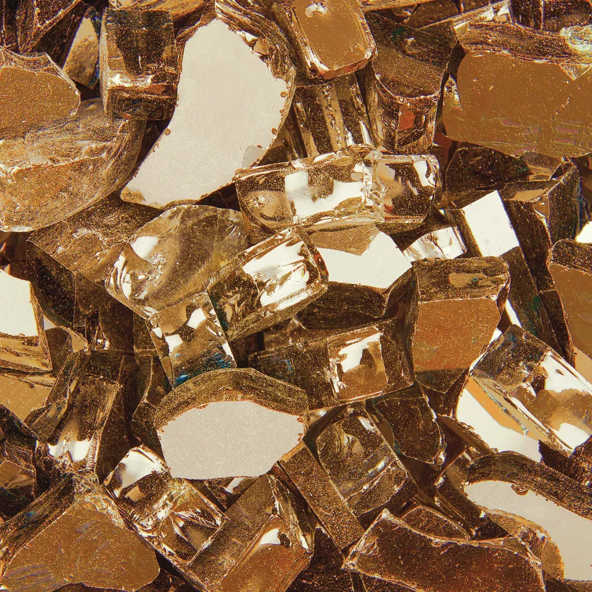 REFLECTIVE MEDIA FIRE GLASS