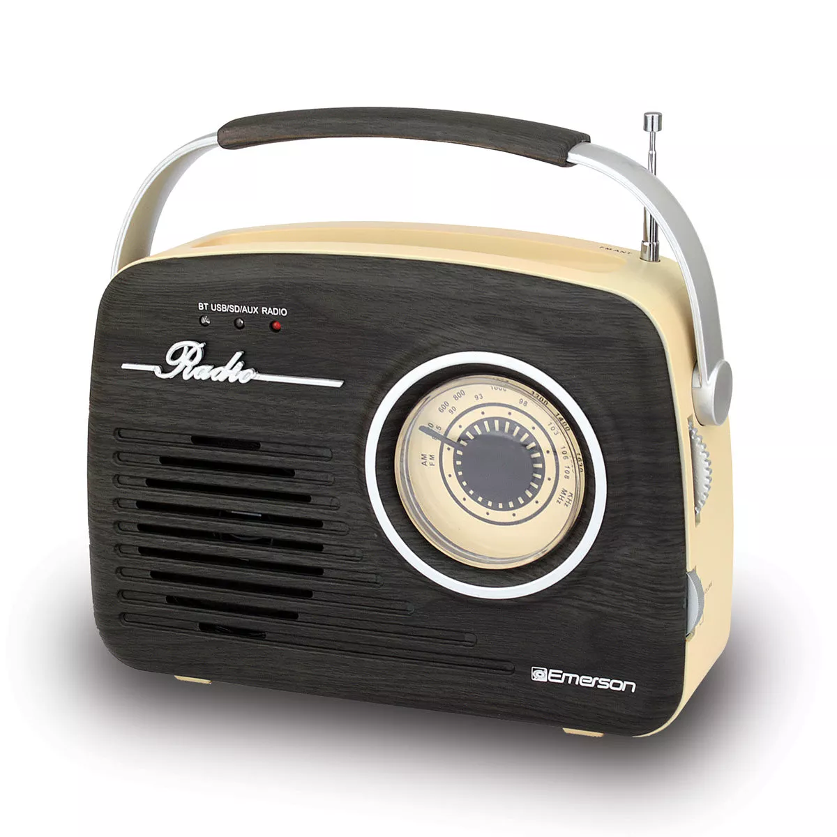 Retro AM/FM Radio with Bluetooth