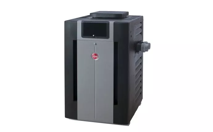 RHEEM #57 Liquid Propane Digital Polymer Heater 399K BTU 009977