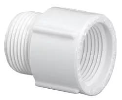 Riser Extender, 3/4" MPT x FPT White PVC Schedule 40